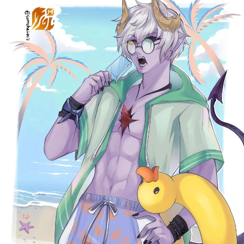 Иллюстрация к статье «🏖️Летняя мода MLBB🌻»