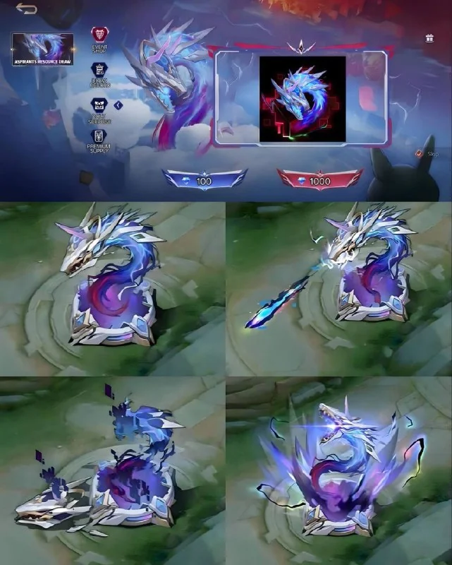 🧡Претенденты 5.0: статуя «Дракончик Эндмоу» 💎 Выгодные алмазы на Donatov.Net 🔗 Mobile Legends World
