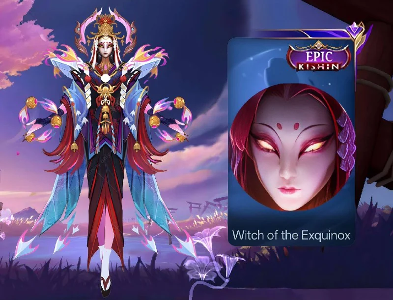 Иллюстрация к статье «🧡Раскрыты названия эпических скинов Ив («Witch of the Equinox» - Ведьма равноденствия) и Дигги (Owlet Shrinekeeper» Совенок-хранитель святилища)»