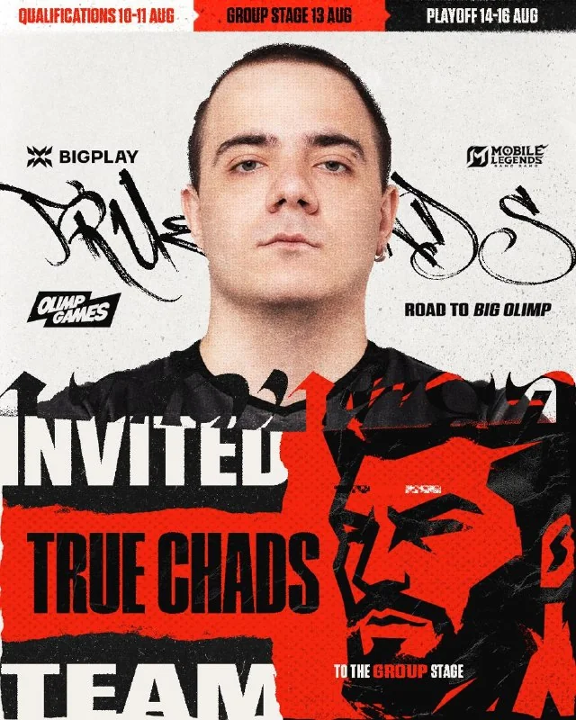True Chads (ex. Virtus.prо) получили приглашение на групповой этап Road to BIG OLIMP! 😎